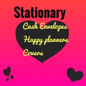Hand made Cash envelopes,happy planner covers